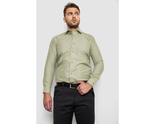 Сорочка чоловіча, колір оливковий, 244R881-1