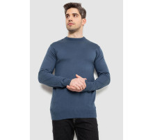 Светр чоловічий однотонний, колір синій, 161R1770-1