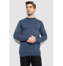 Светр чоловічий однотонний, колір синій, 161R1770-1