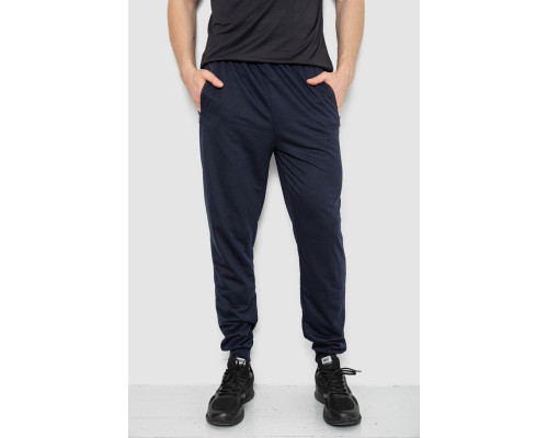 Спортивні штани чоловічі, колір темно-синій, 244R41512