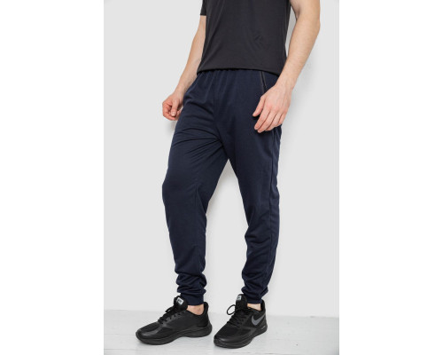 Спортивні штани чоловічі, колір темно-синій, 244R41512