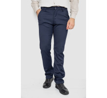 Штани чоловічі класичні, колір темно-синій, 244RFH313-2