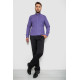 Сорочка чоловіча з принтом, колір фіолетовий, 214R16286