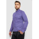 Сорочка чоловіча з принтом, колір фіолетовий, 214R16286