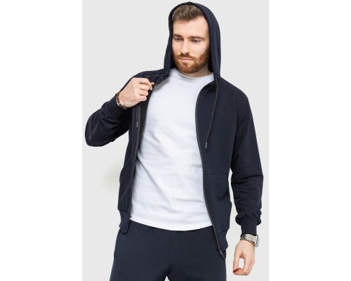 Спорт костюм чоловічий демісезонний, колір темно-синій, 241R175