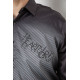 Сорочка чоловіча з принтом, колір сірий, 214R5829