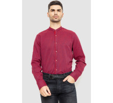 Сорочка чоловіча в клітинку байкова, колір червоно-синій, 214R99-34-022