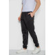 Спортивні штани чоловічі на флісі, колір чорний, 244ROP09