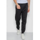 Спортивні штани чоловічі на флісі, колір чорний, 244ROP09