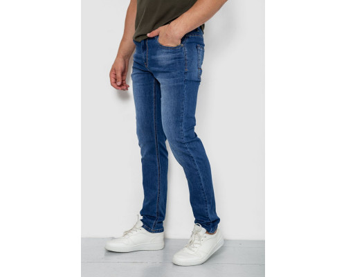 Джинси чоловічі 244RA4-026, колір синій, 244RA2-026