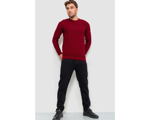 Светр чоловічий, колір бордовий, 161R882