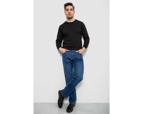 Джинси чоловічі прямого крою, колір синій, 244R9909