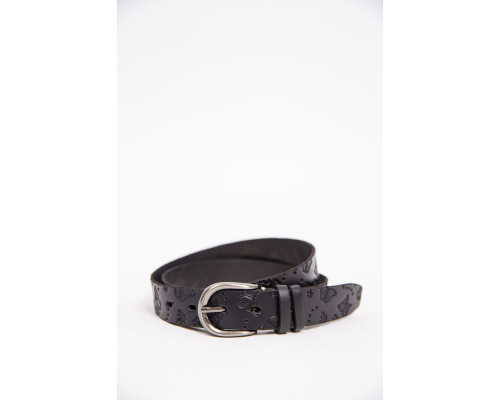 Ремінь жіночий, колір чорний, 196R30YOW5