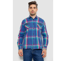 Сорочка чоловіча в клітинку, колір різноколір, 214R0743-1