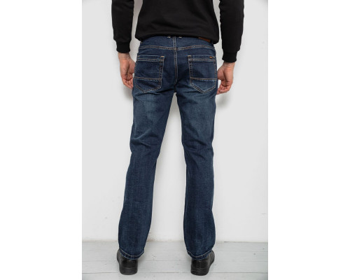 Джинси чоловічі прямого крою, колір синій, 244R9903