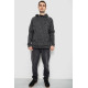 Худі чоловічий на флісі, колір сірий, 257R15
