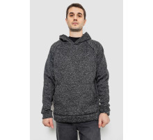 Худі чоловічий на флісі, колір сірий, 257R15