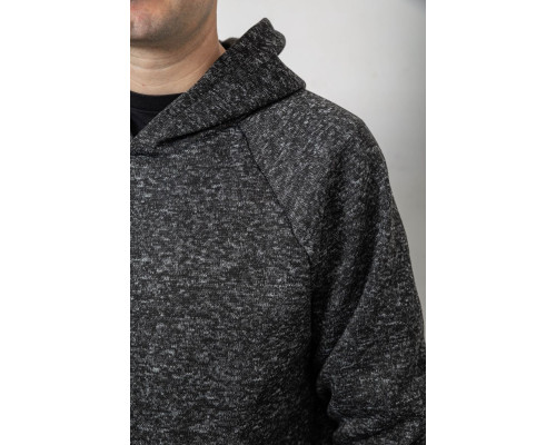 Худі чоловічий на флісі, колір сірий, 257R15