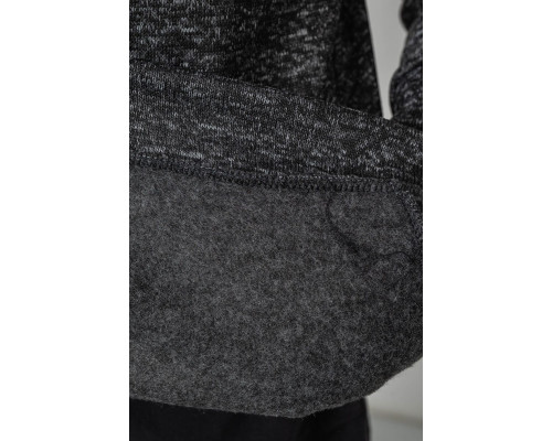 Худі чоловічий на флісі, колір сірий, 257R15