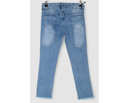 Джинси для дівчаток, колір блакитний, 247R10050