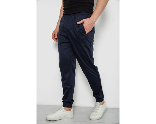 Спортивні штани чоловічі, колір темно-синій, 244R4779