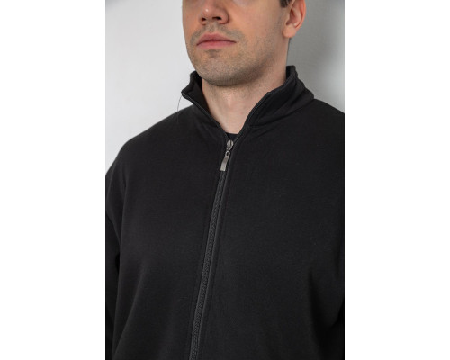 Спортивний костюм чоловічий на флісі, колір чорний, 244R981-LH