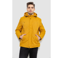 Куртка чоловіча демісезонна з капюшоном, колір жовтий, 244RL9159AL