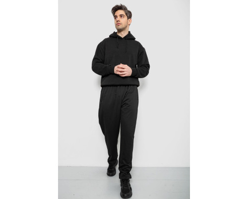 Спортивні штани чоловічі, колір чорний, 244R41399