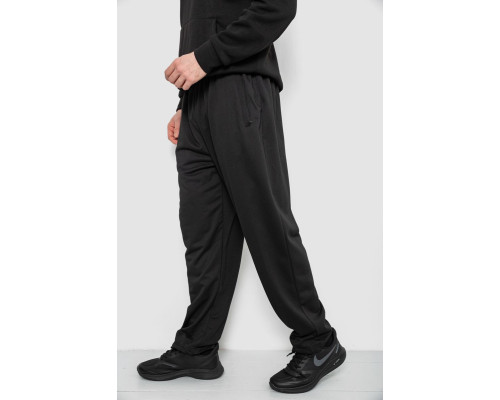 Спортивні штани чоловічі, колір чорний, 244R41399