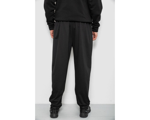 Спортивні штани чоловічі, колір чорний, 244R41399