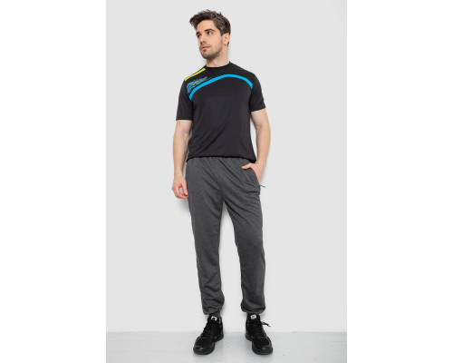 Спортивні штани чоловічі, колір темно-сірий, 244R41669