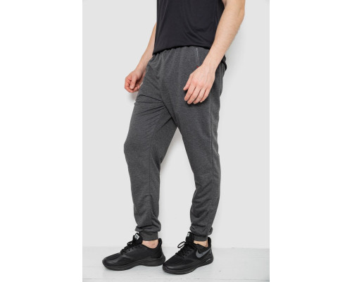 Спортивні штани чоловічі, колір темно-сірий, 244R41669