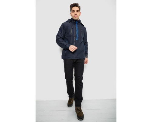 Куртка чоловіча демісезонна, колір синій, 244RL26175