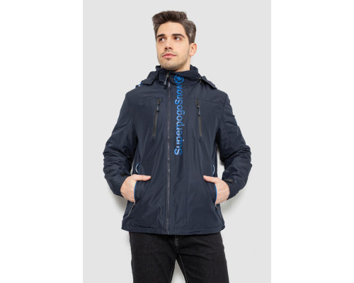 Куртка чоловіча демісезонна, колір синій, 244RL26175