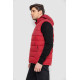 Жилетка чоловіча демісезонна, колір бордовий, 244RC666