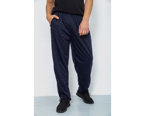 Спортивні штани чоловічі, колір темно-синій, 244R0668