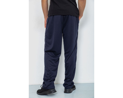 Спортивні штани чоловічі, колір темно-синій, 244R0668