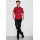 Сорочка чоловіча з принтом, колір бордовий, 214R7017