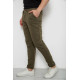 Спорт чоловічі штани на флісі, колір зелений, 238R56910