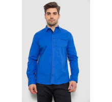 Сорочка чоловіча, колір електрик, 214R7083