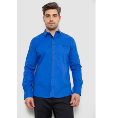 Сорочка чоловіча, колір електрик, 214R7083