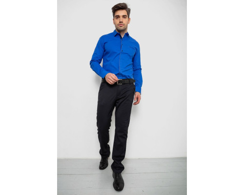 Сорочка чоловіча, колір електрик, 214R7083