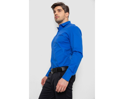 Сорочка чоловіча, колір електрик, 214R7083