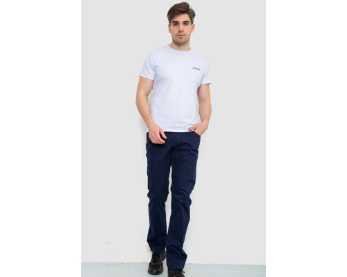 Штани чоловічі, колір темно-синій, 182R2041