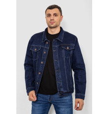 Куртка чоловіча джинсова, колір темно-синій, 244RMA005