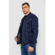 Куртка чоловіча джинсова, колір темно-синій, 244RMA005