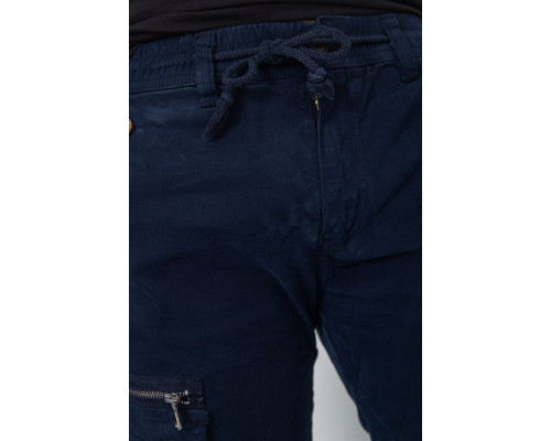 Штани карго чоловічі, колір темно-синій, 244R2073