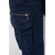 Штани карго чоловічі, колір темно-синій, 244R2073