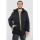 Куртка чоловіча зимова подовжена, колір чорний, 241R2022-21