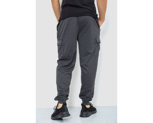 Спортивні штани чоловічі, колір темно-сірий, 244R41206